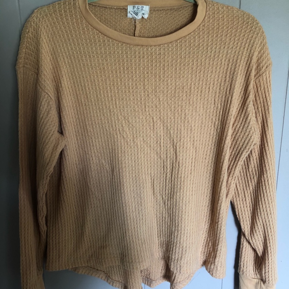 mustard sweater